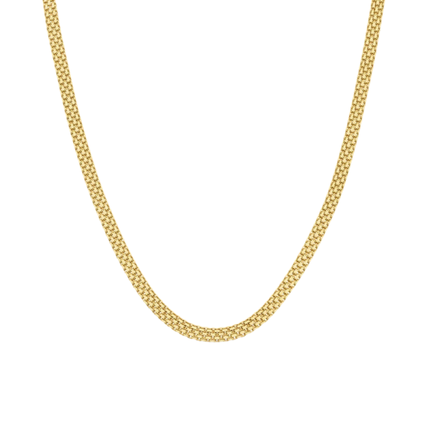 Collana Donna Stroili A Catena Bismark In Argento 925 Dorato