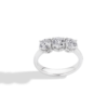 Anello Donna Trilogy Recarlo Anniversary In Oro Bianco 18 Kt E Diamanti 0.36 Ct 1 Verre Gioielli - l'istituzione del gioiello
