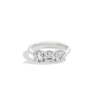 Anello Donna Trilogy Recarlo Anniversary In Oro Bianco 18 Kt E Diamanti 0.36 Ct 1 - Verre Gioielli Anello Donna Trilogy Recarlo Anniversary In Oro Bianco 18 Kt E Diamanti 0.36 Ct