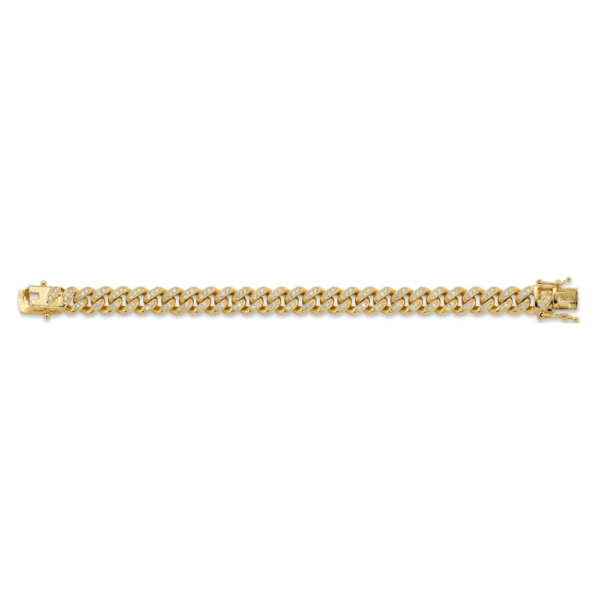 Bracciale Tennis Donna Sovrani In Ottone Dorato Zirconi Bianchi