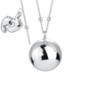 Collana Donna Luca Barra Chiama Angeli In Acciaio Con Piedini