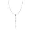 Collana Donna Rosario Luca Barra In Acciaio Silver