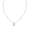 Collana Donna Sovrani In Argento 925 Con Cubic Zirconia Bianchi