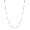 Collana Donna Brosway In Acciaio Con Sfere E Perle Di Conchiglia