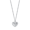 Collana Donna Luca Barra In Acciaio Con Cuore E Cristalli Bianchi 3 - Verre Gioielli Collana Donna Luca Barra In Acciaio Con Cuore E Cristalli Bianchi