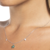 Collana Donna Luca Barra In Acciaio Con Fiore E Cristalli Verdi 6 - Verre Gioielli Collana Donna Luca Barra In Acciaio Con Fiore E Cristalli Verdi 2 Verre Gioielli - l'istituzione del gioiello