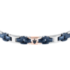 Bracciale Uomo Maserati In Acciaio Bicolore E Ceramica Blu 6 - Verre Gioielli Bracciale Uomo Maserati In Acciaio Bicolore E Ceramica Blu 2 Verre Gioielli - l'istituzione del gioiello