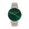 Orologio Uomo Daniel Wellington Classic 7 Emerald In Acciaio Bicolore 2 - Verre Gioielli Orologio Uomo Daniel Wellington Classic 7 Emerald In Acciaio Bicolore