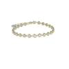 Bracciale Baby Tennis Nanan In Argento 925 Dorato E Zirconi Bianchi 4 - Verre Gioielli Bracciale Baby Tennis Nanan In Argento 925 Dorato E Zirconi Bianchi
