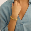Bracciale Bangle Rigido Donna Stroili Radiance In Acciaio Dorato 1 Verre Gioielli - l'istituzione del gioiello