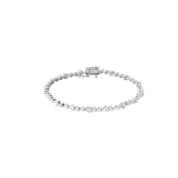 Bracciale Tennis Donna Stroili In Argento 925 Con Cubic Zirconia A Cuore