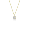 Collana Donna Igold Punto Luce In Oro Giallo 9 Kt Con Zircone Bianco