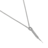 Collana Stroili Silver Collection In Argento Rodiato Con Nodo 1 Verre Gioielli - l'istituzione del gioiello