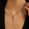 Collana Stroili Silver Collection In Argento Rodiato Con Nodo 3 Verre Gioielli - l'istituzione del gioiello