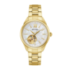 Orologio Donna Automatico Bulova Sutton Lady In Acciaio Placcato Oro Giallo 1 - Verre Gioielli Orologio Donna Automatico Bulova Sutton Lady In Acciaio Placcato Oro Giallo