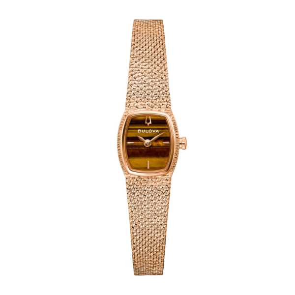 Orologio Donna Bulova Goddess Of Time In Acciaio Placcato Oro Rosa