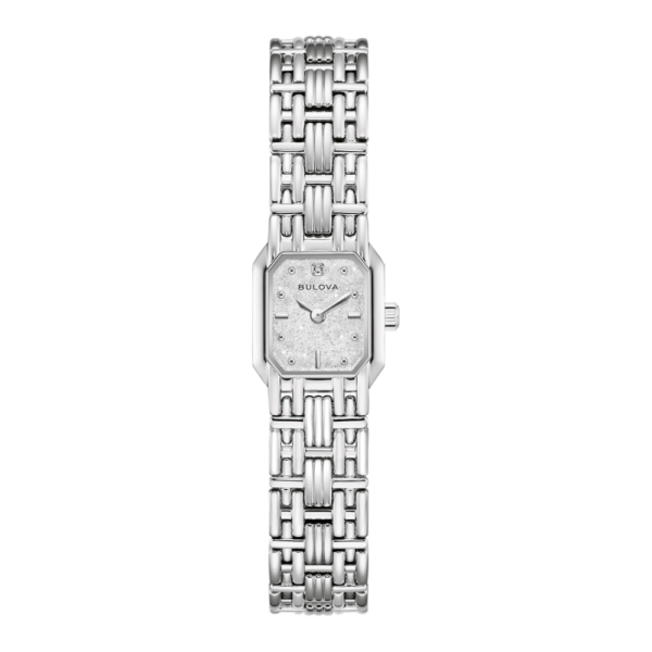Orologio Donna Bulova Sophia Gooddes Of Times In Acciaio Silver 3 - Verre Gioielli Orologio Donna Bulova Sophia Gooddes Of Times In Acciaio Silver