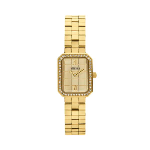 Orologio Donna Stroili In Acciaio Dorato Con Cristalli