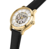 Orologio Uomo Automatico Epoca Maserati In Acciaio Dorato E Pelle Nera 4 - Verre Gioielli Orologio Uomo Automatico Epoca Maserati In Acciaio Dorato E Pelle Nera 1 Verre Gioielli - l'istituzione del gioiello
