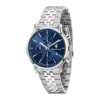 Orologio Uomo Maserati Epoca Cronografo In Acciaio Silver