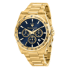 Orologio Uomo Maserati Velocità Cronografo In Acciaio Dorato 1 - Verre Gioielli Orologio Uomo Maserati Velocità Cronografo In Acciaio Dorato